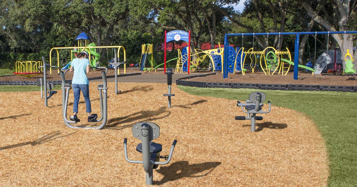Outdoor Fitness & Adult Playground Equipment