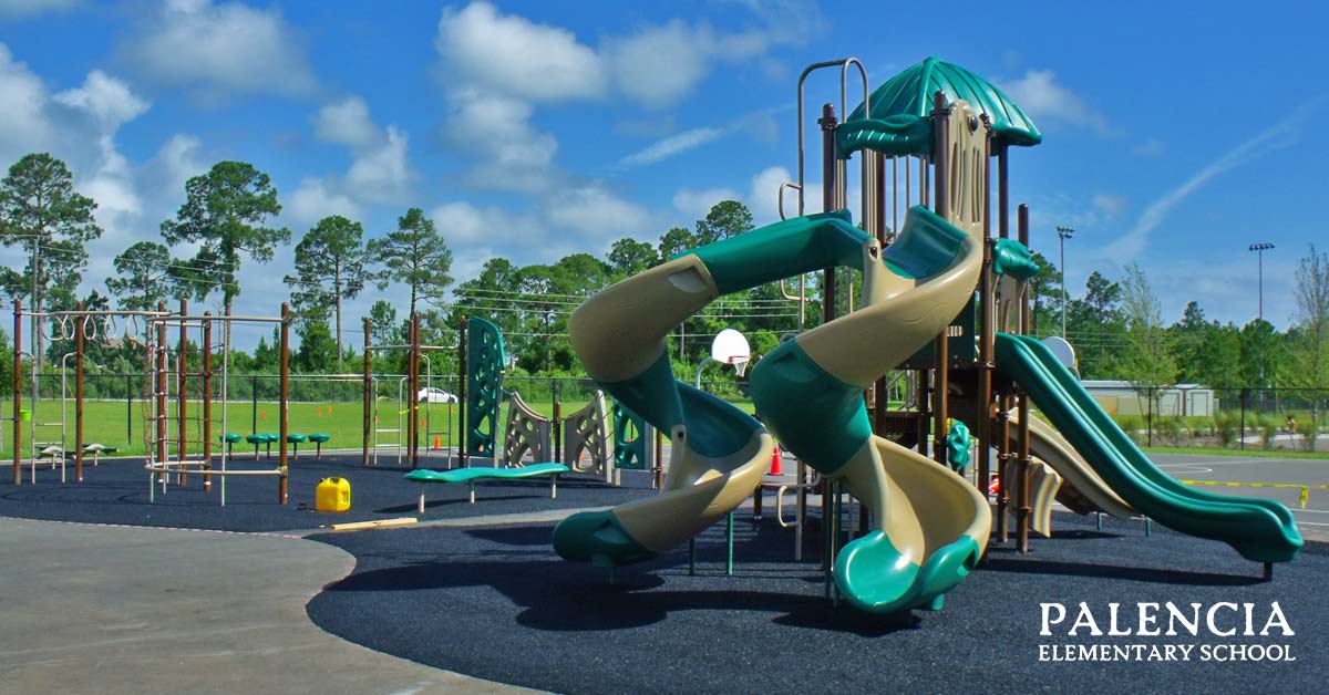 Completed Playground for Palencia Elementary School