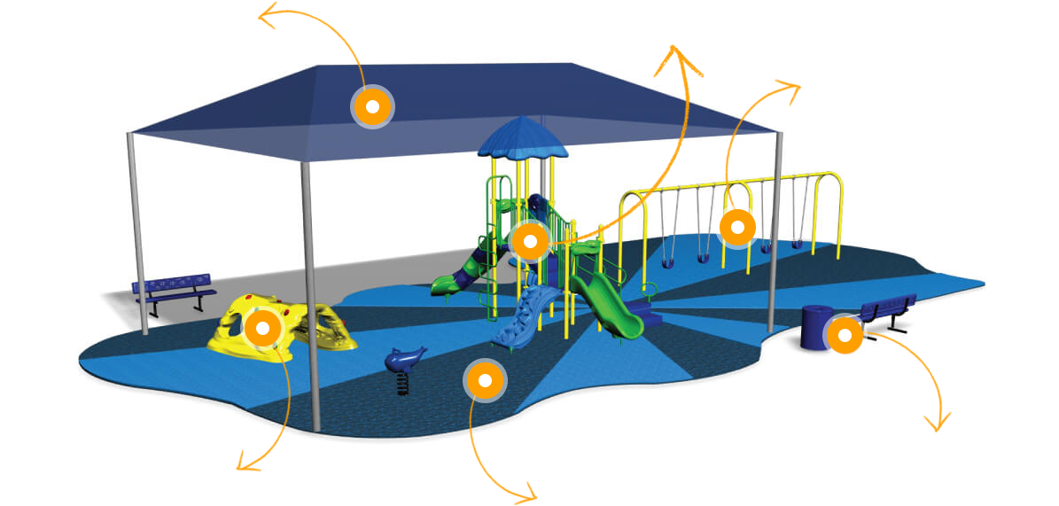 3-d playground model - free design